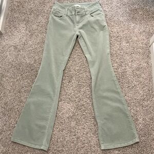 PacSun low-rise bootcut couduroy pants, size 29
